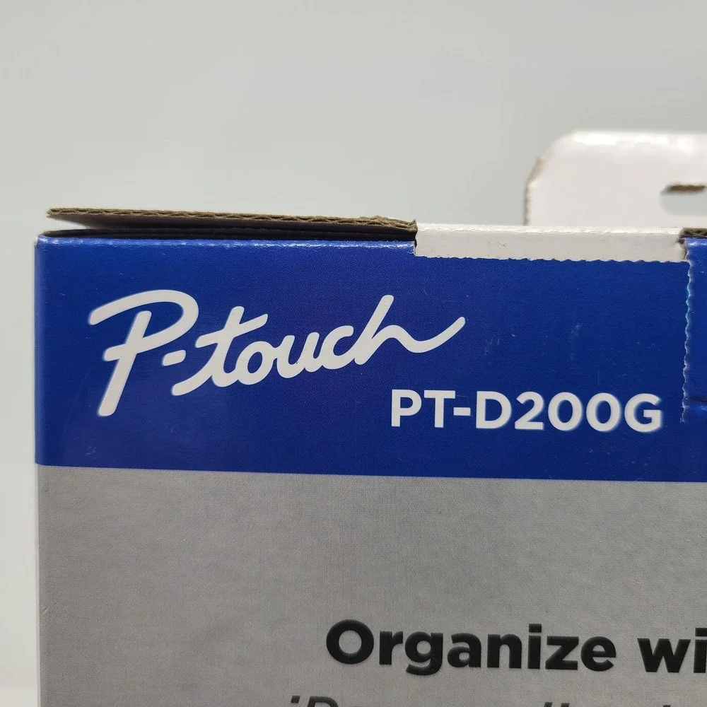 Brother P-Touch PT-D200G Label Maker with Tape Home Office Labeling - Easy Use